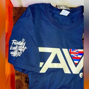 FAM Hawaii men’s T-shirt. New. Navy
